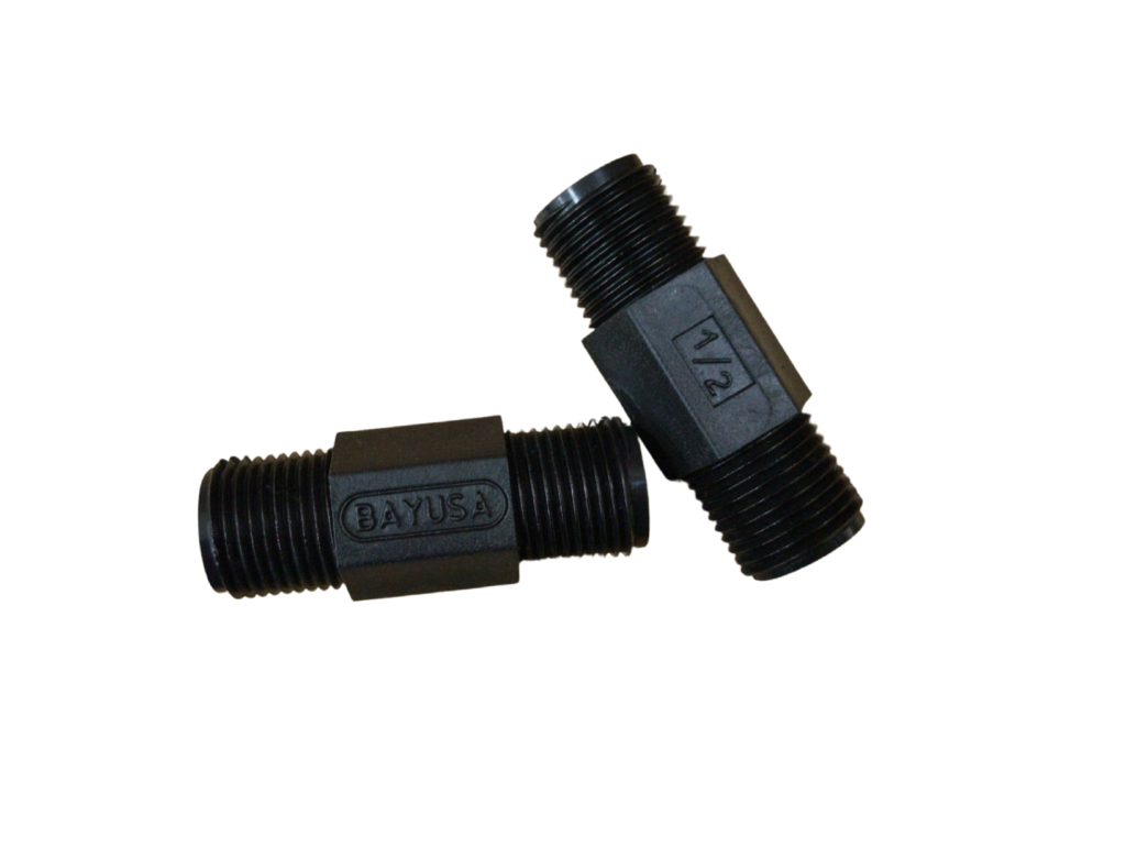 H2O-Flex® Adaptador De Polipropileno Con DVGW, Conector De Sujeción – 25 Unidades De PE Rosca AG Con Rosca Exterior De 1 Pulgada, Para Tubos De Polietileno De 25 Mm