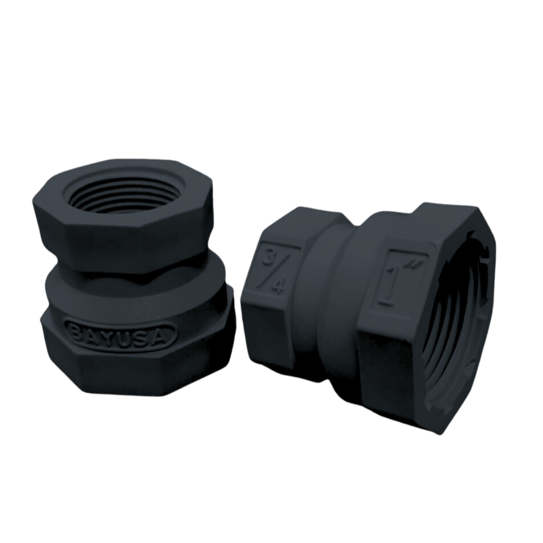 COPLE ROSCA INTERIOR CRI C/ REDUCCION 1″ A 3/4″ “NEGRO” – Bayusa de México